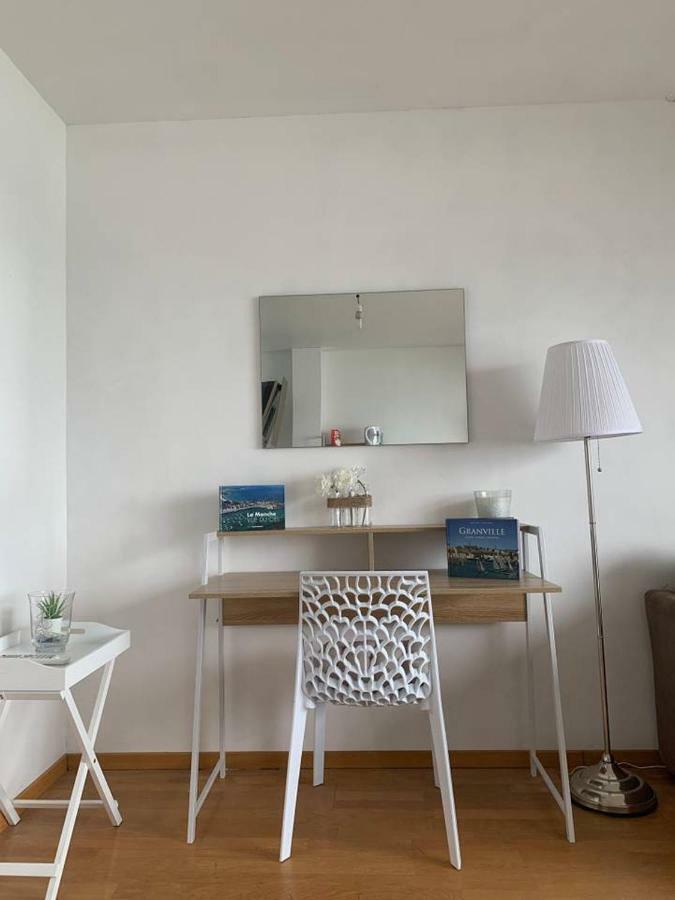 Un Balcon Sur La Mer, Acces Direct A La Plage Granville Exteriör bild