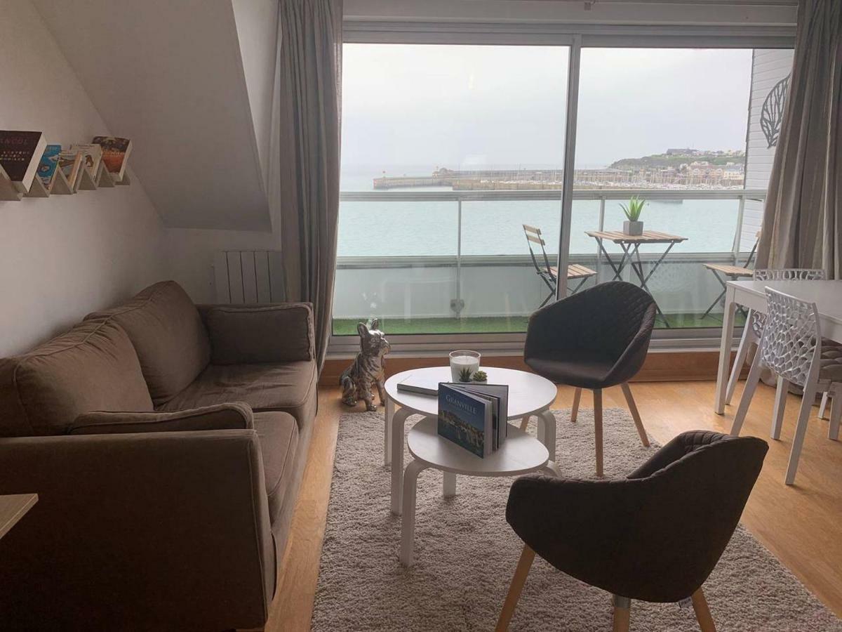 Un Balcon Sur La Mer, Acces Direct A La Plage Granville Exteriör bild